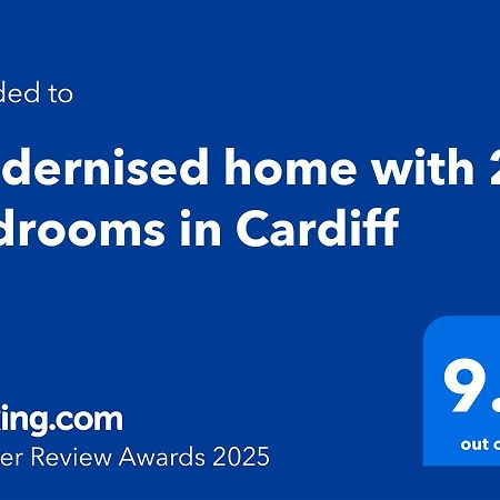 Modernised Home With 2 Bedrooms In Cardiff Exterior foto